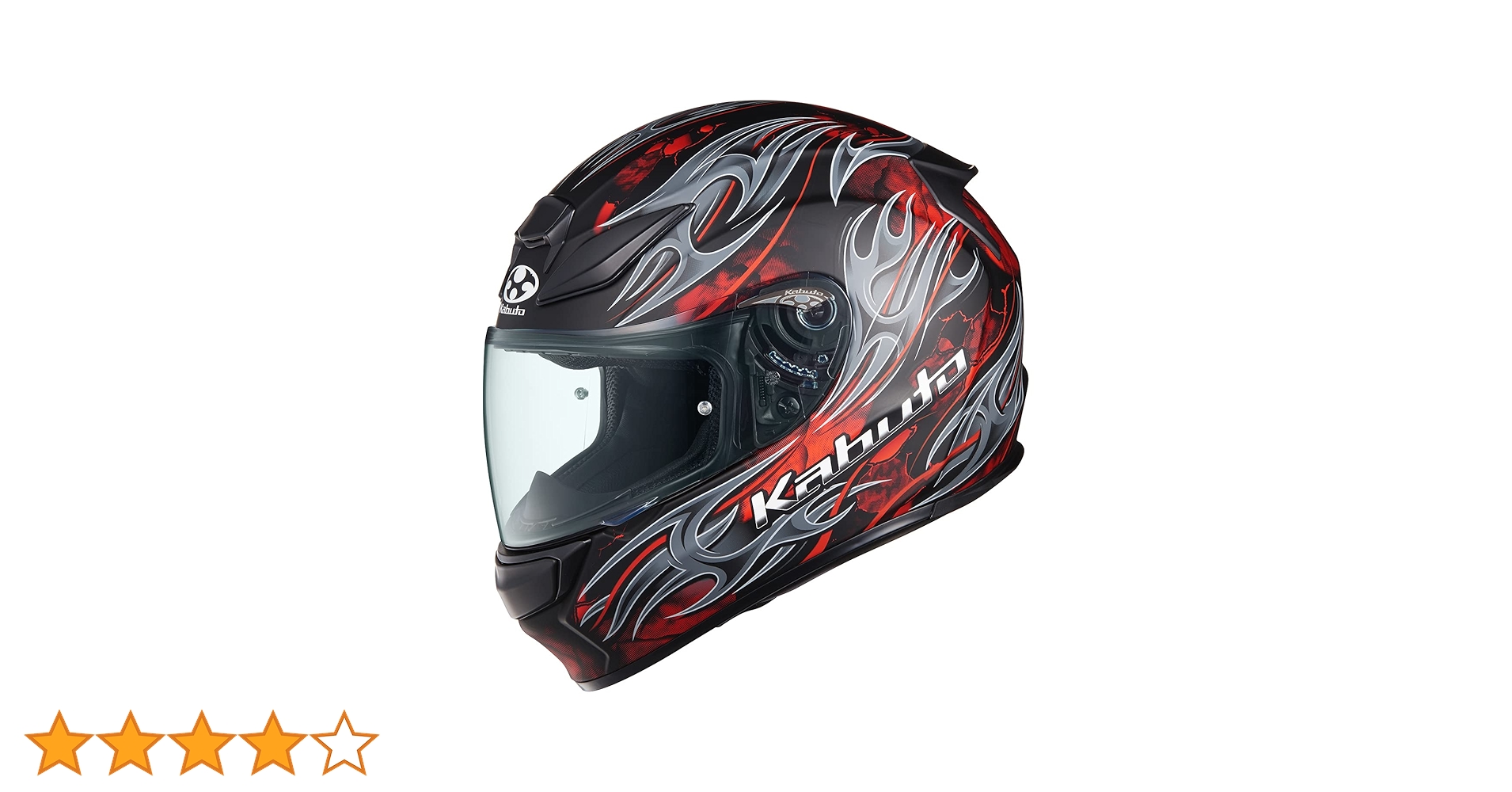OGK KABUTO バイクヘルメット フルフェイス フラットブラックレッド M OGK Kabuto オージーケーカブト フルフェイス ヘルメット SHUMA